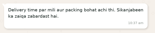 Customer review